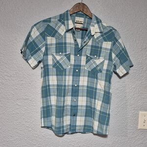 Ariat Retro Fit Short Sleeve Button Down Shirt